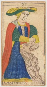 Lá XI La Force của Nicolas Conver (Marseille), bản in 1809–1833, khuôn khắc năm 1760
