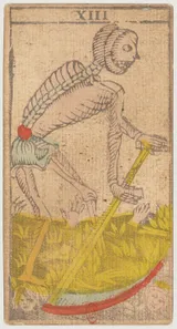 Lá XIII (sans nom) của Nicolas Conver (Marseille), bản in 1809–1833, khuôn khắc năm 1760